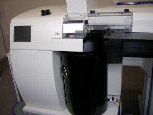 
Sample Preparation for Electron Microscopy – LEICA EMPACT2: high-pressure freezing of samples preventing the formation of crystalic ice