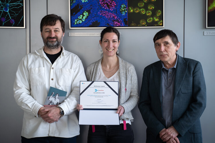 IMG Director’s Award for the best IMG papers in 2021 - 3rd place: D. Staněk, K. Klimešová