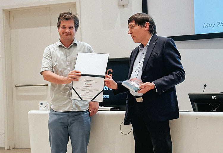 IMG Director’s Award for the best IMG publications - 1st position: Ondřej Štěpánek