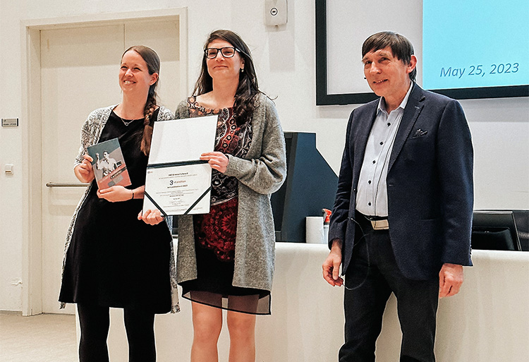 Cena ředitele IMG za nejlepší publikace - 3rd position: Hana Hanzlíková, Zuzana Cihlářová