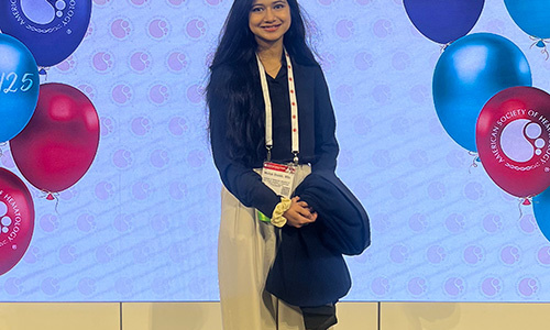 At the American Society of Hematology Conference, Orlando, Florida