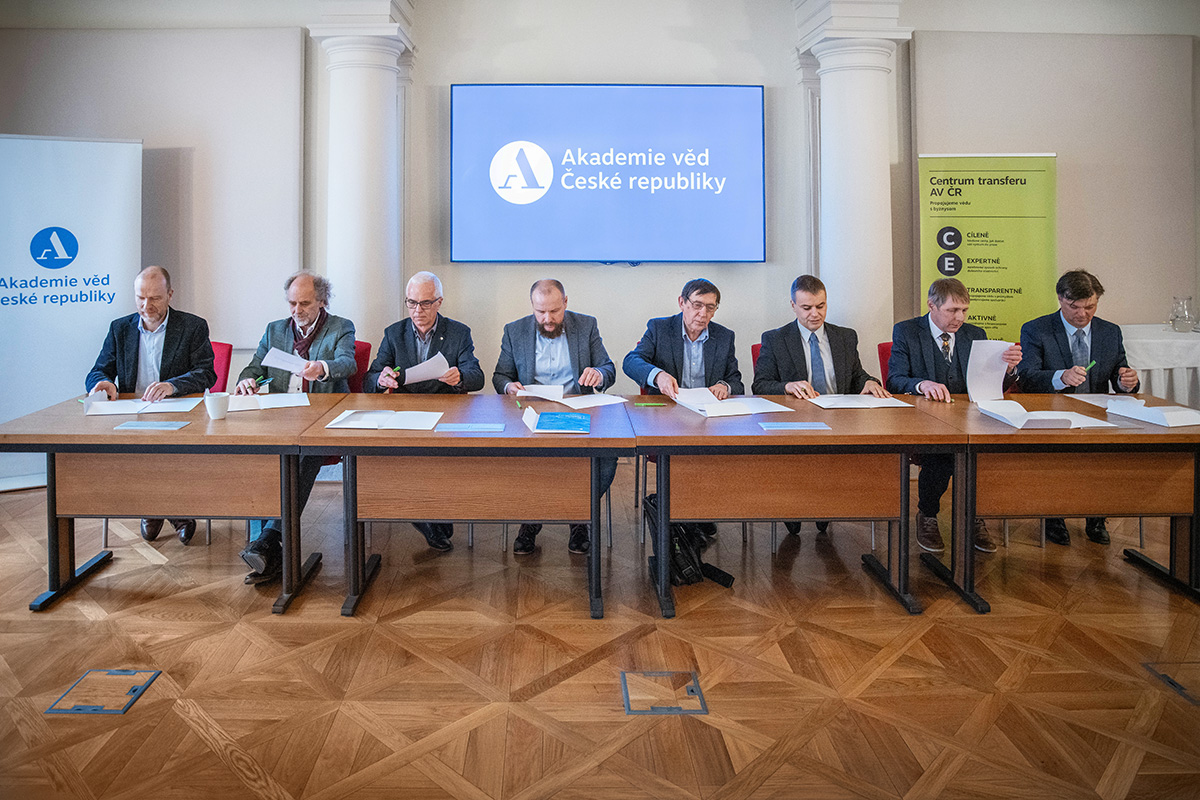 Signing of the memorandum